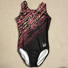 GK Simone Sleeveless Leotard Gymnastics Multi-Color Adult Small