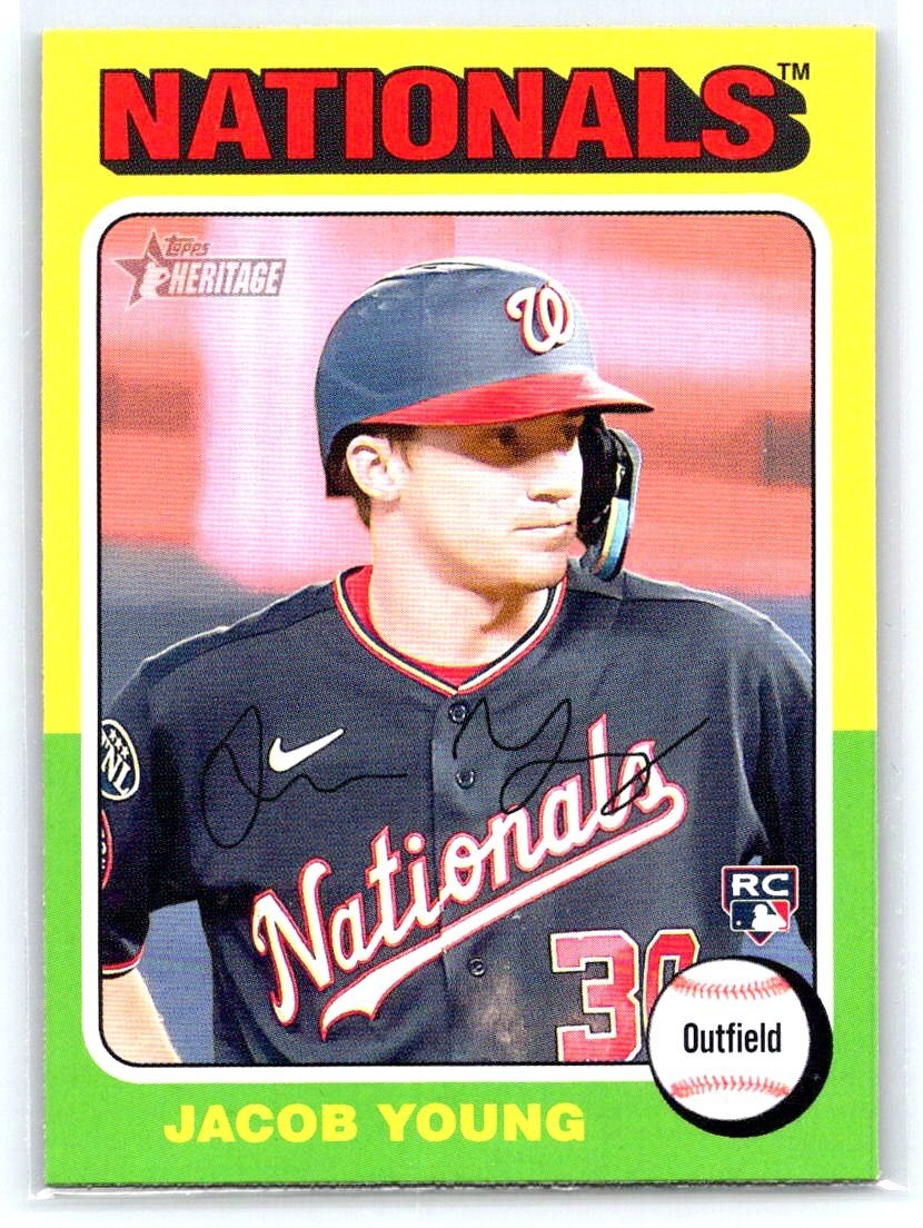 2024 Topps Heritage #394 Jacob Young