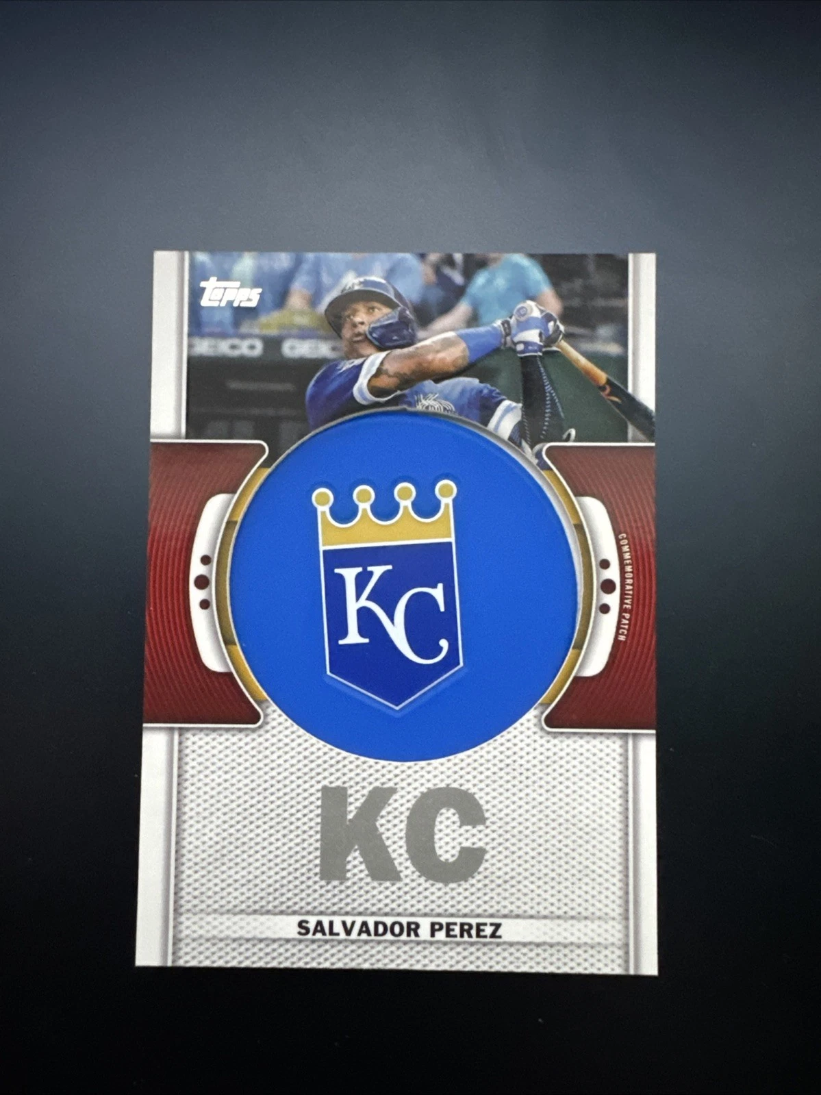 Salvador Perez trading card
