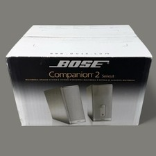 Bose Companion 2 Series II Desktop Laptop PC Multimedia Computer Speaker System