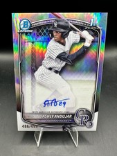 Ashly Andujar Bowman Chrome 2025 Refractor /499 Auto