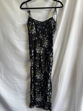 Reformation Black Kourtney Dress Size 6
