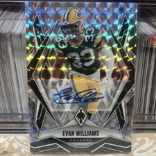 Panini Phoenix Parallel #133 Evan Williams Green Bay Packers Autographed NFL