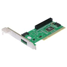 3 SATA Port 1 IDE Combo to PCI 32Bit RAID Card Adapter VIA6421 Chip