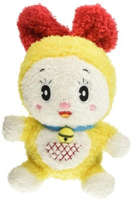 Sekiguchi Doraemon Moko Moko Plush Doll - Dorami-chan, S Size, 13cm, New