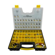 Complete Brake Line Fitting Kit - 32 Assorted Union Adapter For 316 14 T Complete Brake Line Fitting Kit - 32 Assorted Union Adapter For 316 14 T