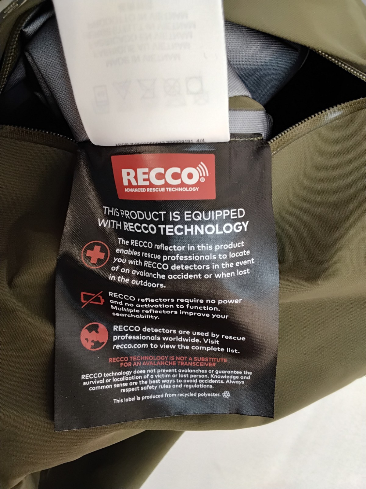 Arc'teryx Rush Gore-Tex Jacket Women's L Green/Beige (Rune/Tatsu) NWT #J5158 thumbnail 7