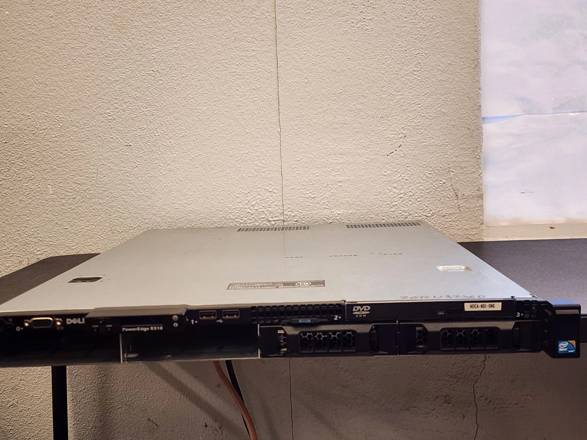 Serveur Dell PowerEdge R310 D'occasion – Rackmount Avec Rails Et Processeur Xeon