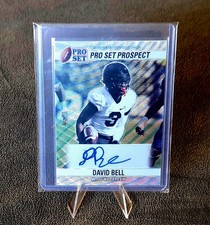 2022 Leaf Pro Set David Bell 90-DB1 Silver Wave Auto #d 7/40 