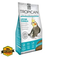 Hari Tropican Parrot Bird Food w/ Peanuts Sunflower Seeds 4 lb Bag