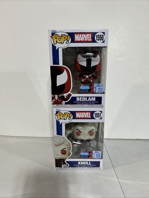 Funko Pop! Marvel Knull 1551/ Bedlam 1550 (2025 NYCC) W / Protectors