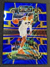 2023-24 Panini Select Blue Wave Concourse KEYONTE GEORGE /75 RC Jazz #75