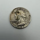 1957 Washington 90% Silver Quarter.     C-070