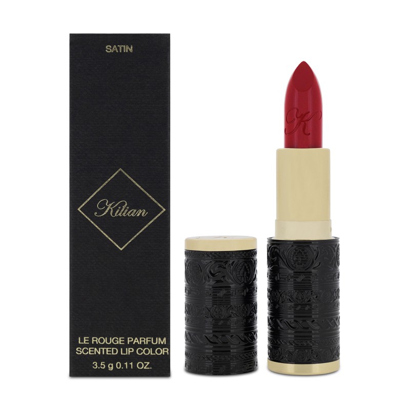 Kilian Le Rouge Parfum Satin Lipstick Sacred Rouge 145 Scented Lip Color Makeup