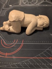 Sleeping Baby Sculpture Sculptured Treasures 1982 Bottoms Up Baby Toddler Child