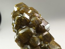 Dark Cinnamon Brown Grossular Ganet Crystal Cluster #11