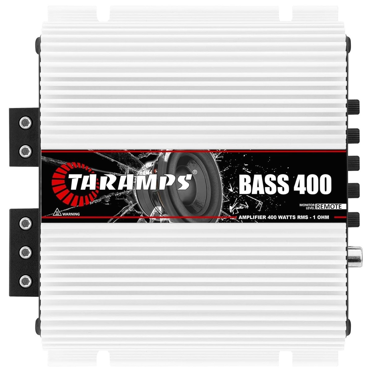 TARAMPS BASS400 2Ω Taramps BASS 400 1 Ohm Monoblock Amplifier 400 Watts RMS Class D