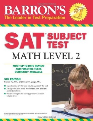 Sat Subject Test Math Level 2 (Barron's SAT Math Level II) (Barr
