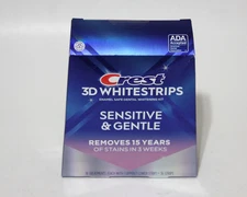 CREST 3D WHITESTRIPS SENSITIVE & GENTLE DENTAL WHITENING KIT 36 STRIPS 4/2027