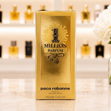 Paco Rabanne 1 Million Parfum Parfum Spray, Regular Size 3.4 fl oz