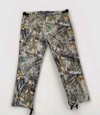 Scent Blocker Real Tree Camo Cargo Hunting Pants Men’s Size 2XL Adjustable S3