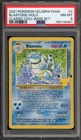 Pokemon Blastoise Celebrations Classic Coll. Base Set Holo Rare #2 PSA 8