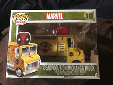 Funko Pop! Rides: Marvel - Deadpool( Chimichanga Truck) #10 *Box Damaged abit**