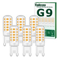 G9 LED Lampe Warmweiß Leuchtmittel Energiesparend 360° 350LM 6 StüCk 3000K 3W