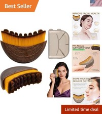 Ergonomic Lymphatic Drainage Face Brush for Relaxation and Skin Tone Improvement