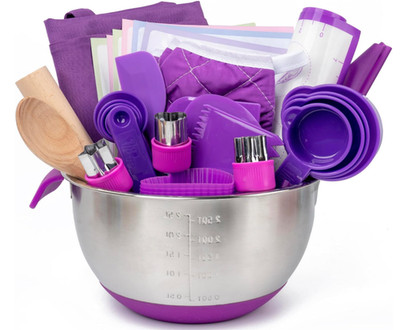 Kids Baking Set Real Cooking Set for Kids with Kids Cooking Utensils & Kitchen A