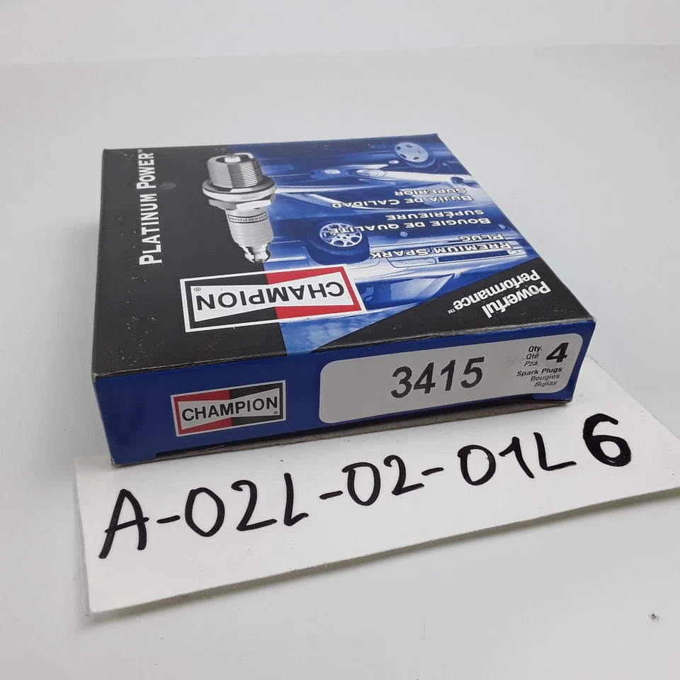 Juego de 4 bujías Champion 3415 Platinum Power para Triumph TR6 2,5 L-L6 1974 Foto 4 de 4