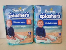 Pampers Splashers Disposable Swim Pants Jumbo Pack - M - 18ct 2 packs 