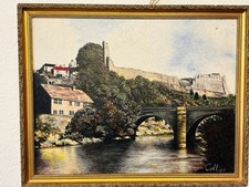 Richmond Castle, North Yorkshire – Original Signed “Collier” Oil Painting