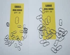 Oval Split Rings  - Coarse spinning, Sea Plugs Fishing