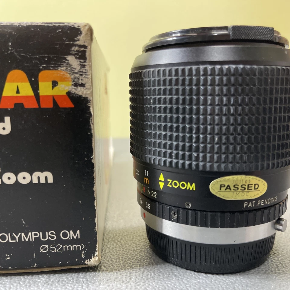 Multi-Coated Super Albinar One Touch Mini Auto Z 1:3.5 f=38-70mm 52Ø Camera Lens - Image 4 of 4