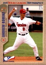 2010 Texas League Prospects Grandstand #19 Andrew Romine Winter Haven Florida FL