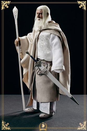 Asmus Toys The Lord of the Rings Gandalf The White with War Horse 1/6 Figure - Picture 7 of 19