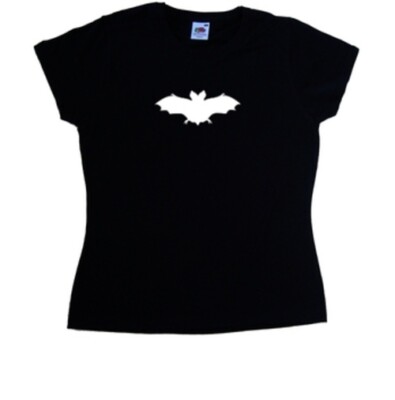 Fledermaus Halloween Damen T-Shirt