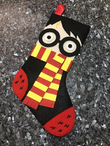Calza Calze Befana Harry Potter Hermione Granger Ron Weasly Grifondoro - Foto 8 di 11