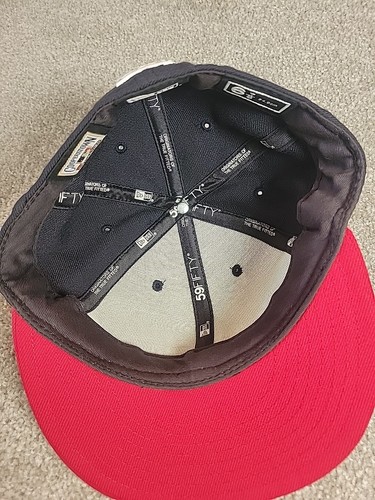 Chicago White Sox Hat Fitted 6 7/8 New Era 59Fifty Cooperstown Collection Wool - Picture 14 of 14
