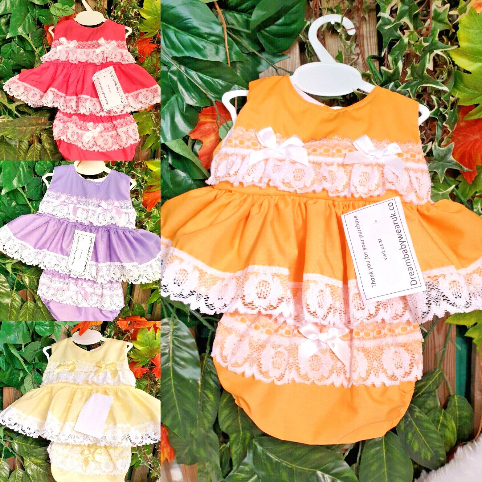 DREAM 0-5 YEARS BABY SUMMER TOP AND KNICKERS SET VARIOUS COLOURS OR REBORN DOLLS
Opens in a new wind
