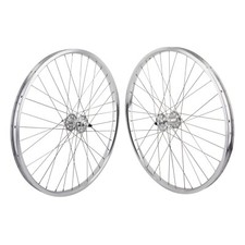 SE Racing Bikes 26" BMX Bike Bicycle Wheelset Single Speed Freewheel Silver