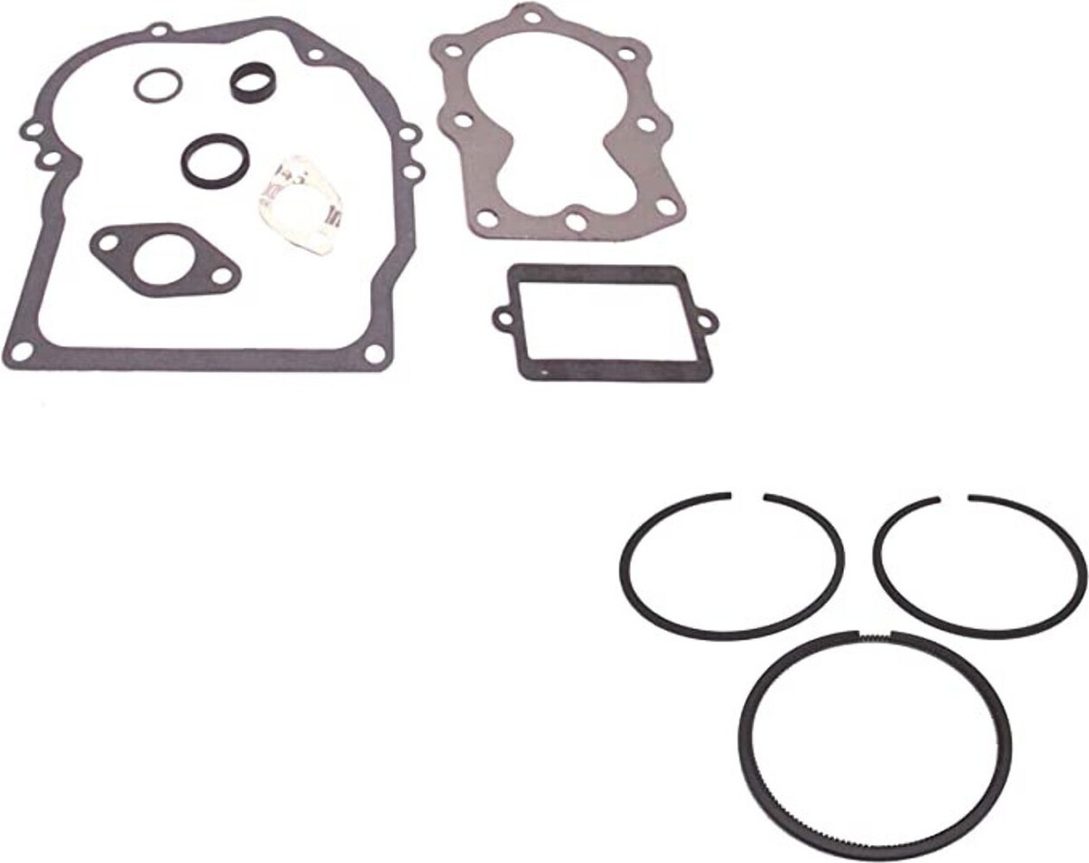 Tecumseh OEM 37613A Gasket Set & 40006 STD Piston Ring Kit LEV 115