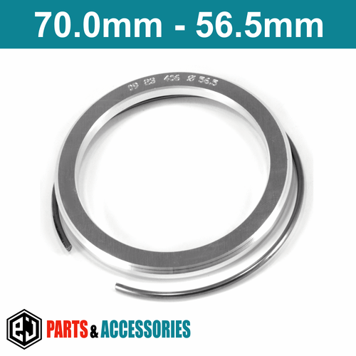 70.0-56.5 Spigot Rings Hub Rings FULL SET aluminium spacers rings for BBS wheels - 第 6/6 張圖片