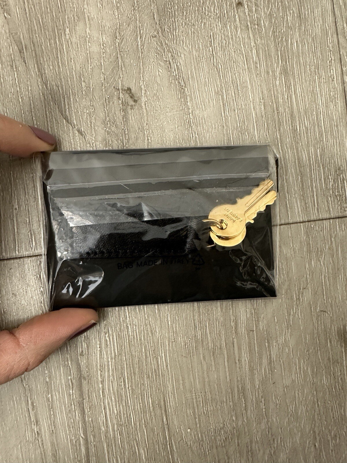 Borsa a tracolla Saint Laurent Sac de Jour G Hardware nano pelle nera