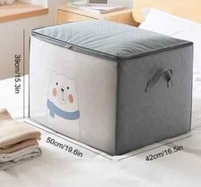 3xLarge Capacity Clothes Storage Bag Cabinet Wardrobe Organizer Quilt Organizer