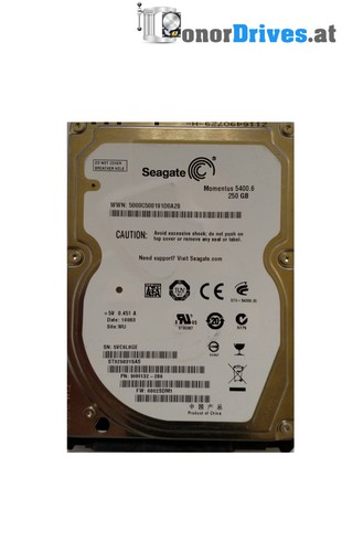 Seagate ST9250315AS - 9HH132-286 - 250GB - SATA - PCB 100536286 Rev. E*