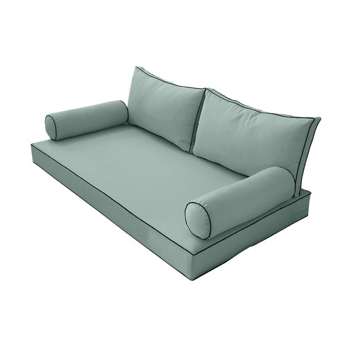 S3 Twin-XL 6PC Contrast Pipe Daybed 