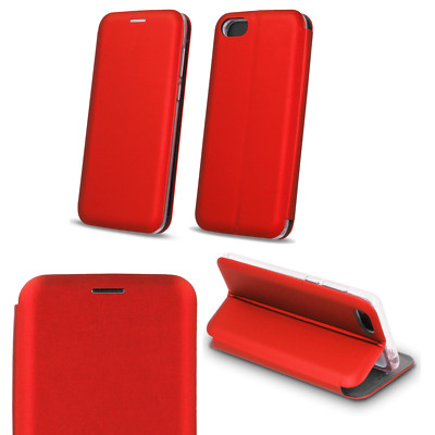 FÜR SAMSUNG GALAXY M21 - BOOK DIVA Handy Cover Schutz Etui Hülle Case Tasche ROT