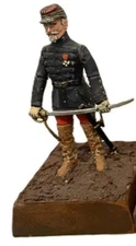 Stadden 54mm  France French General Officer WWI Soldier War Games Wood Mount